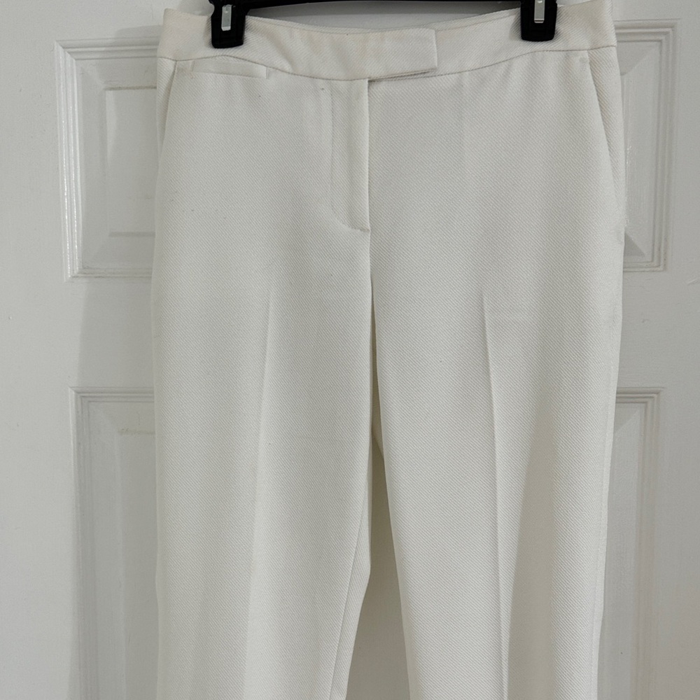 Tahari Woman Cream Trousers